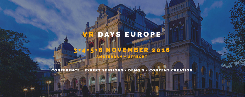 Overview of VR Days Europe